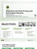 A Deep Dive into Privacy and Security