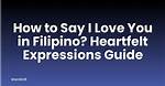 A Guide to Heartfelt Expressions