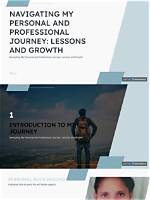 A Journey of Personal and Professional Discoveries