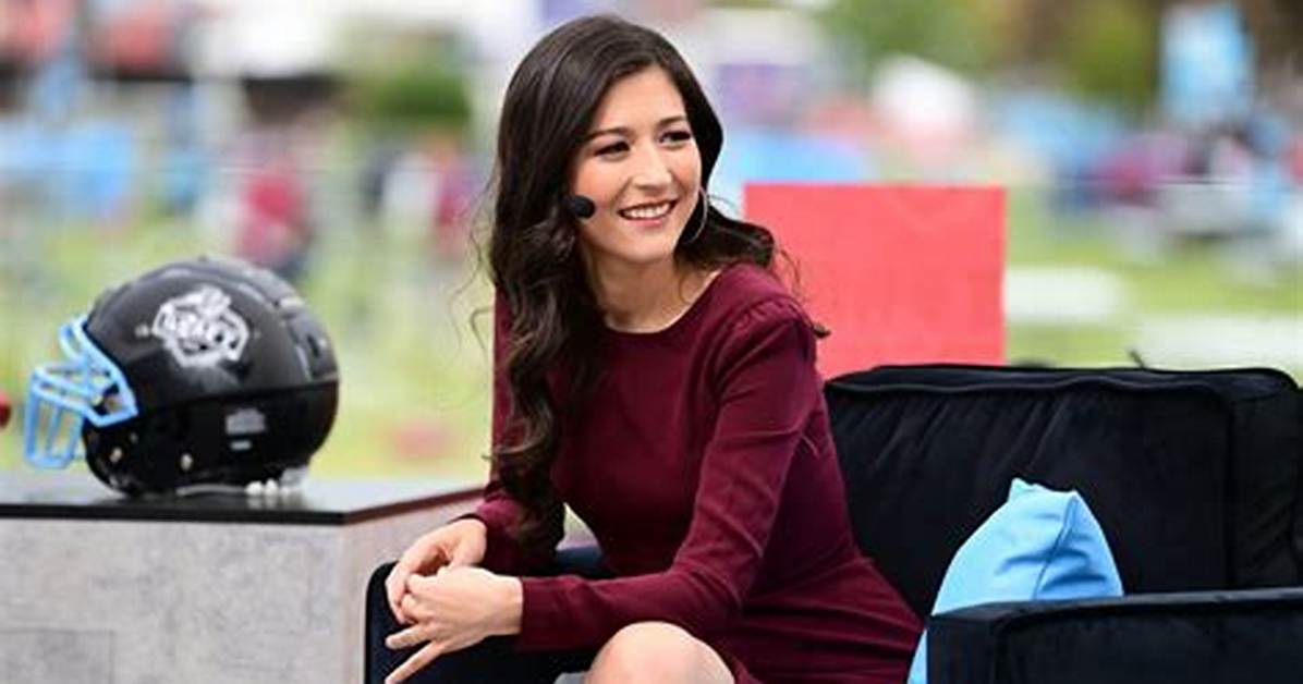 American Football Journalist Extends Her Gridiron Romance on Her Wedding Daywith a Symbolic Score I