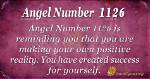 Angel Number 1126 ·