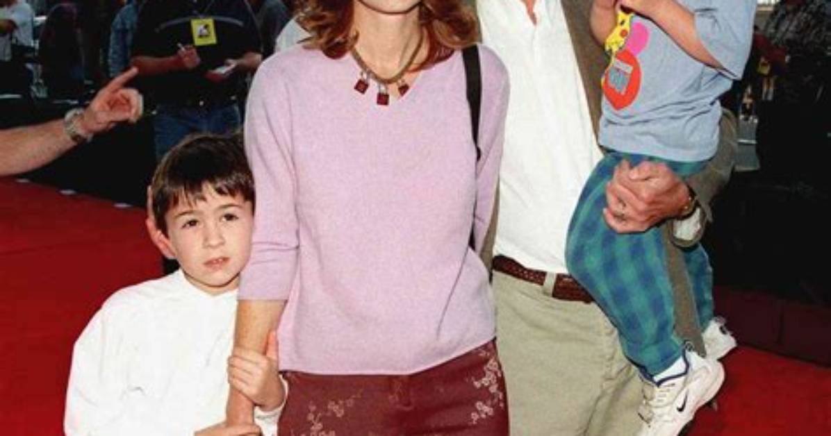 Annie Potts and Her Family