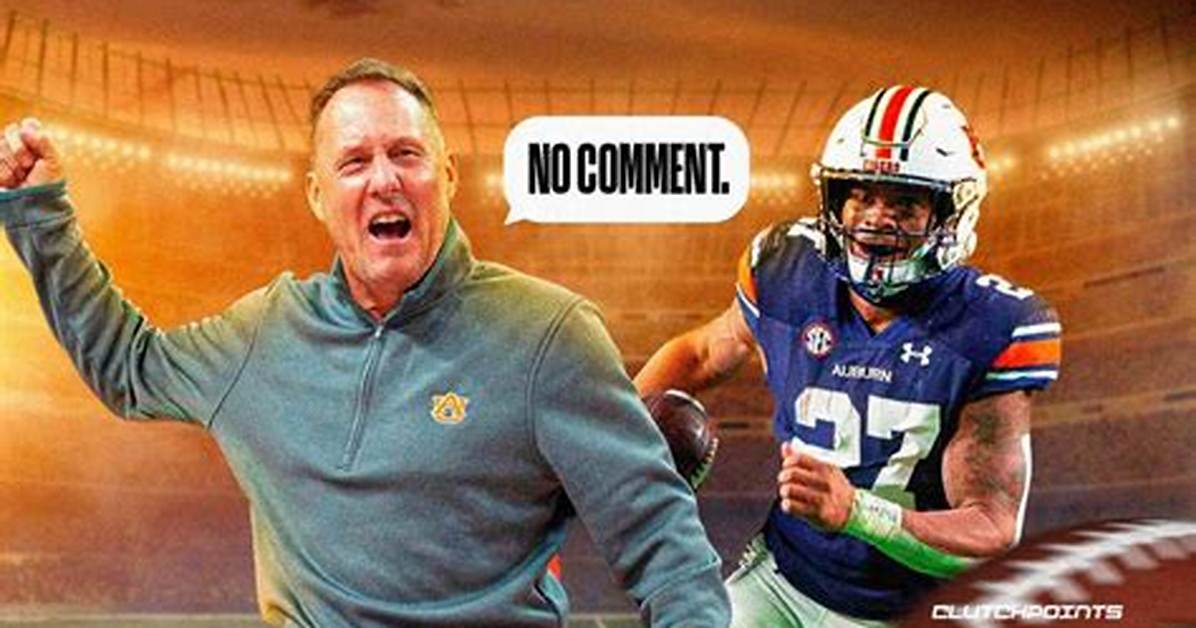 Auburn Football: Hugh Freeze Sidesteps Jarquez Hunter Questions