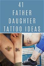Charming Matching Tattoos for Father and Daughter: Celebrating Unbreakable Bonds