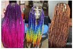 Colourful Braids: Enhancing Your Look in Bold Hues