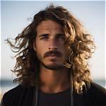 Dashing Male Models with Long, Flowing Hair: Iconic Beauties
