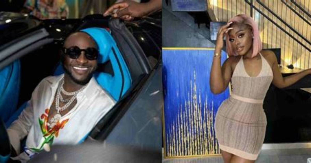 Davido’s Alleged Girlfriend, Ama Reginald Reportedly Moves into Davido’s House (Details)