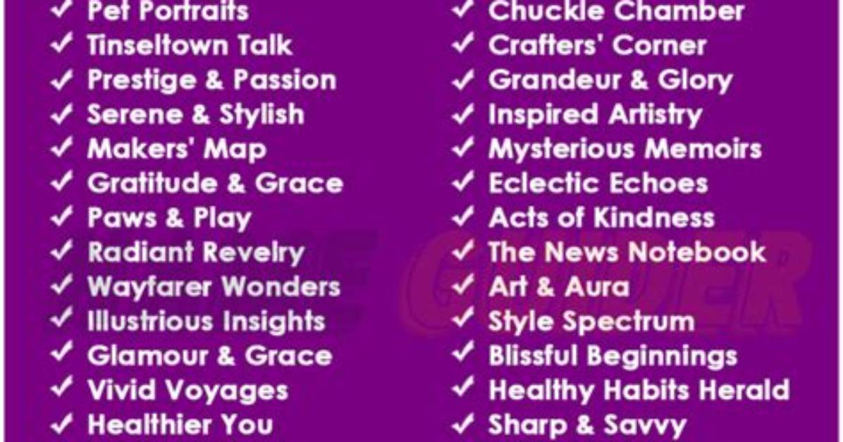 Discovering Creative Music Magazine Names: Your Guide to the Best in the Industry