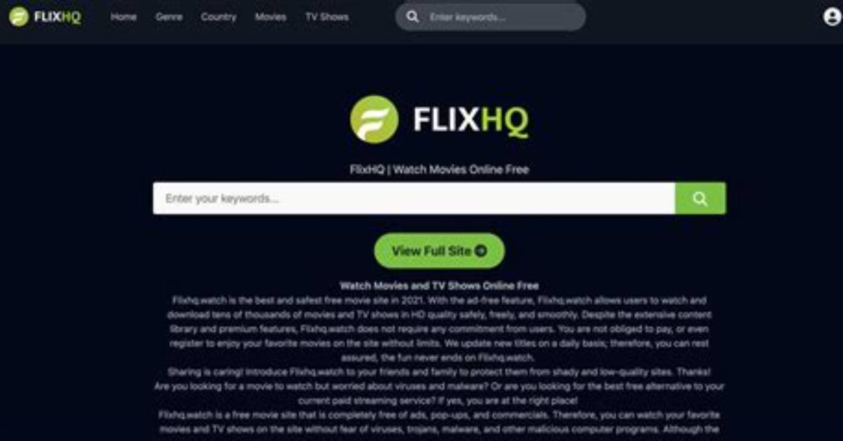 Flixhq. to: Your Ultimate Guide to Streaming Movies and Tv Shows