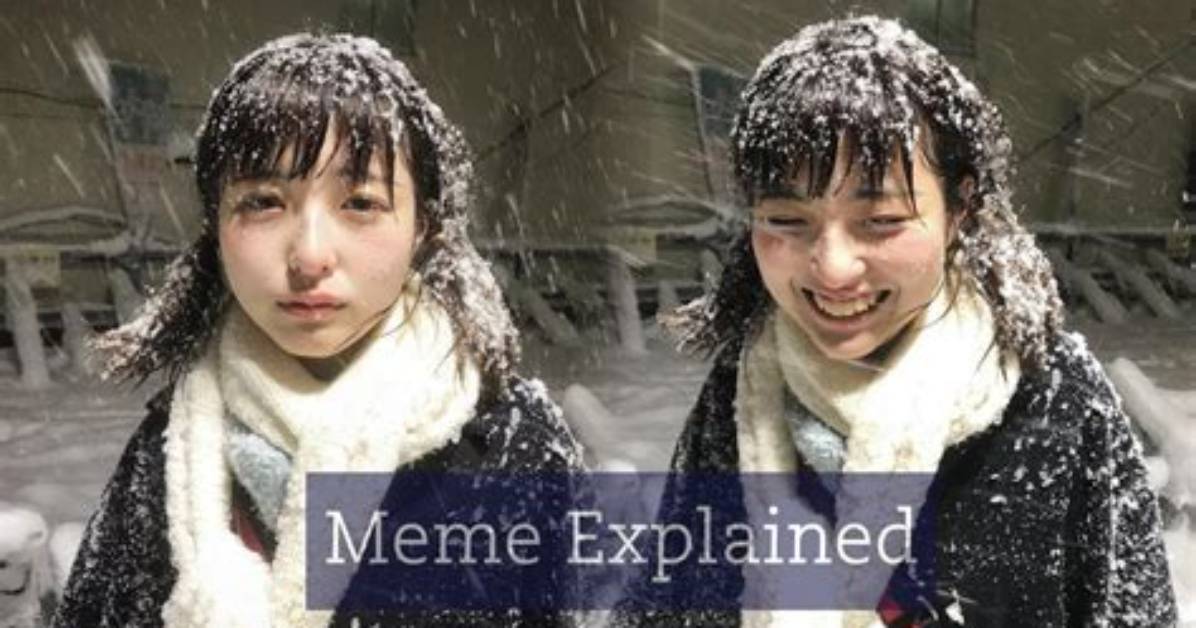 Girl Behind Snow Meme Mogusa Shirose -What’s Happened to Her?