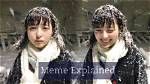 Girl Behind Snow Meme Mogusa Shirose -What’s Happened to Her?