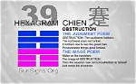 Hexagram 39: Obstruction - I Ching 39 Interpretation Video