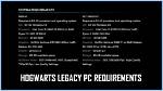 Hogwarts Legacy's Pc Requirements Include a Surprising Spec
