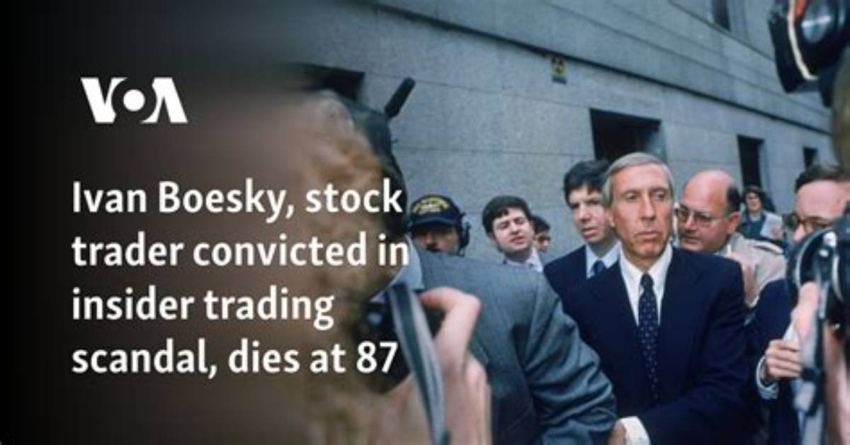Insider Trading and Ivan Boesky's Downfall