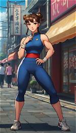 Is Chun Li Wearing Pants