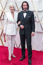 Keanu Reeves Brings His Mom Patricia Taylor to the Awards, Gets 'Best Son' Award from F |