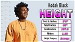 Kodak Black Height: Everything You Need to Know