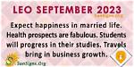 Leo September 2023 Monthly Horoscope Predictions |