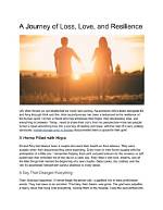 Love, Loss, and Resilience in Four Marriages