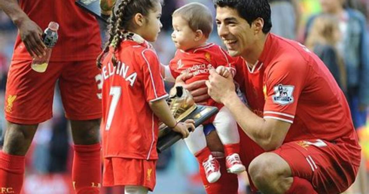 Luis Suarez: a Doting Father of Three