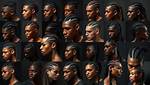 Mastering the Art of the Braids Man Bun