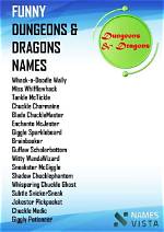 Quirky Quests: a Journey into the World of Funny Dnd Names