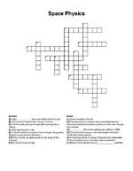 Space Prefix with "Nomy" or "Physics" Crossword Clue Answer