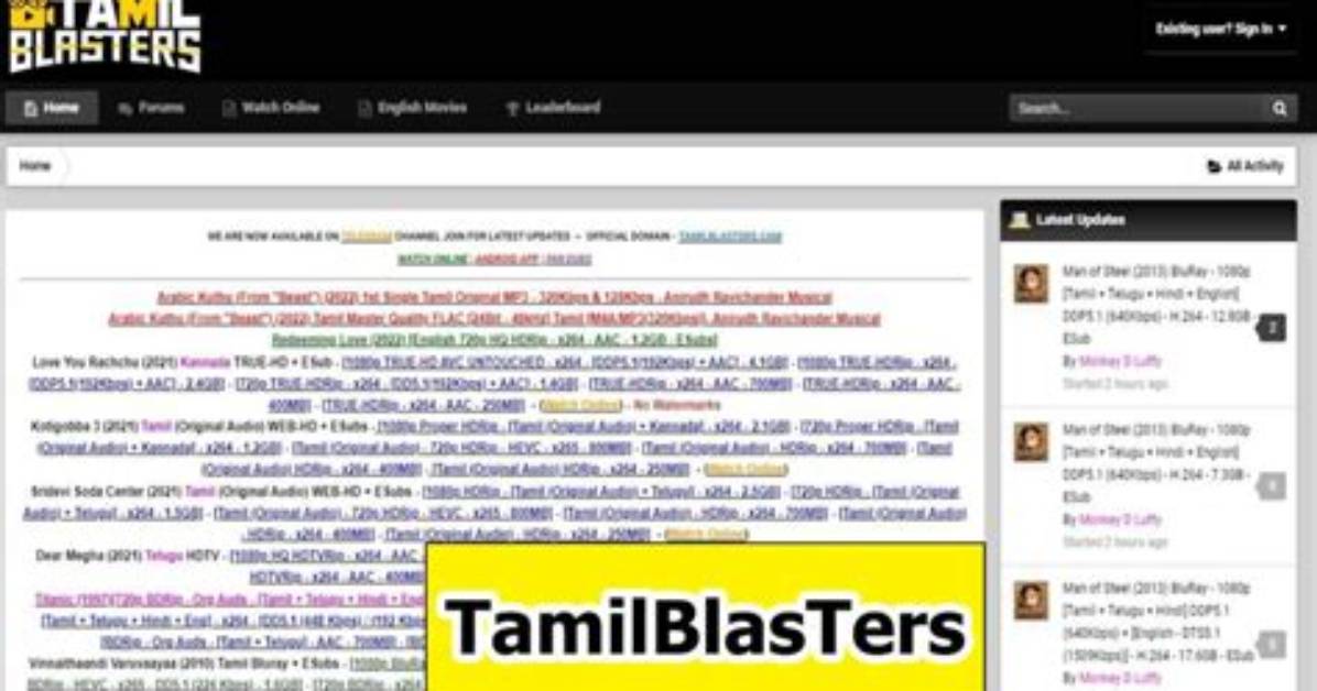 Tamilblasters Movie Download: a Comprehensive Guide to Downloading Tamil Movies Safely