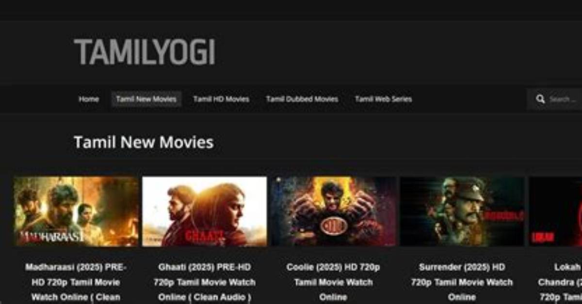 Tamilyogi Homepage: Your Gateway to Tamil Cinema