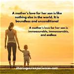 The Unbreakable Connection: Celebrating the Bond Between Mother and Son