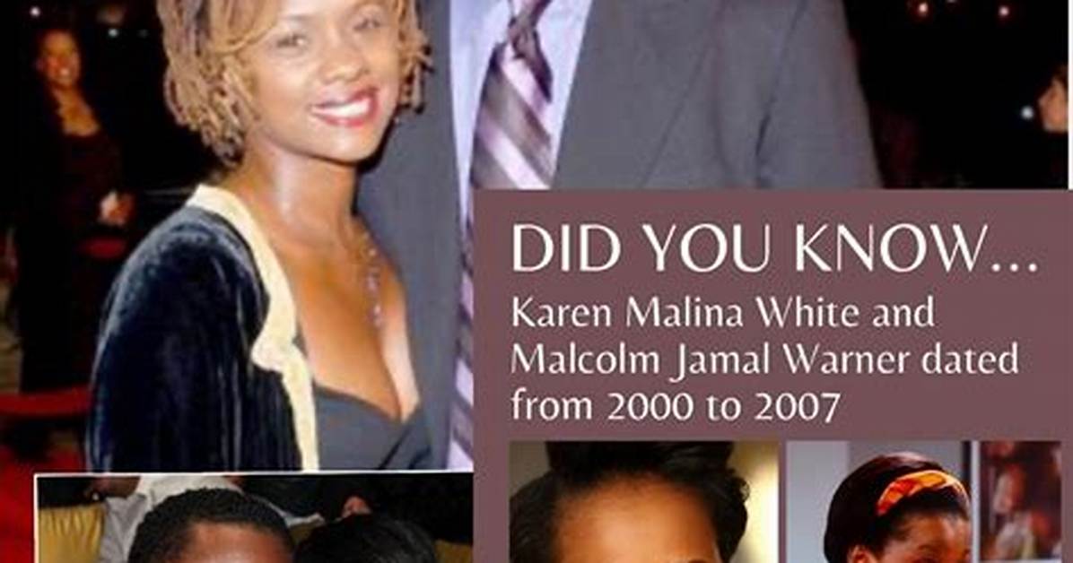 Unraveling the Connection Between Karen Malina White and Malcolm Jamal Warner