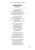 Unraveling the Meaning of Annabel Lee Poem: a Journey Through Love and Loss