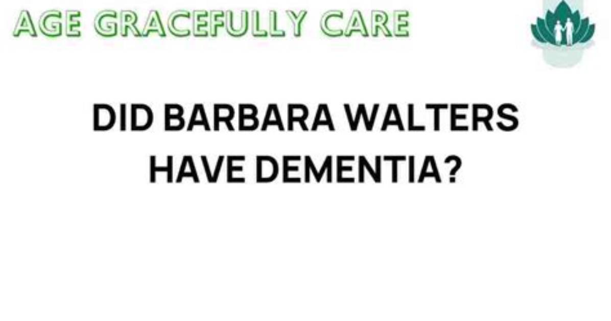 Unraveling the Mystery: Where Is Barbara Walters Buried?