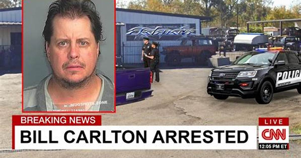 Unraveling the Mystery: Why Was Bill Carlton Arrested?