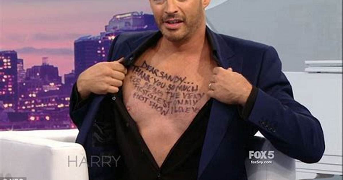 Unveiling the Fascination of Harry Connick Tattoos