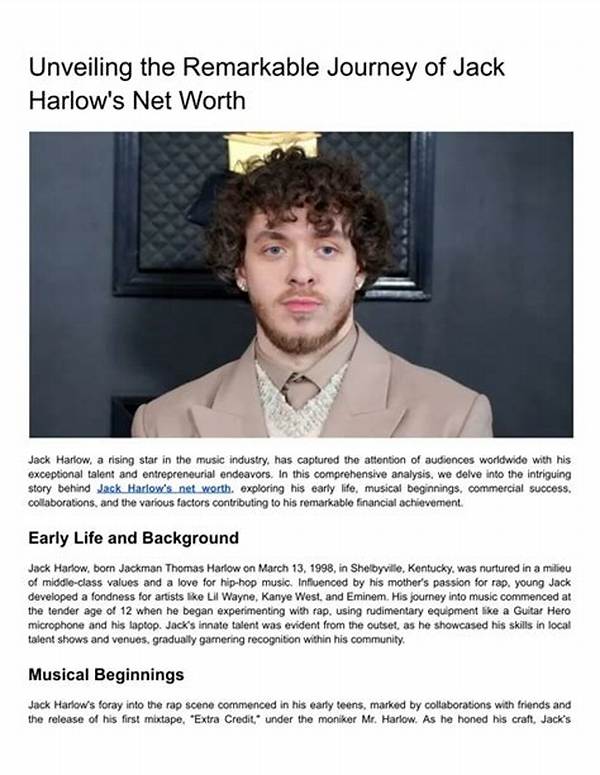 Unveiling the Journey of Jack Harlow: a Deep Dive into His Life and Career