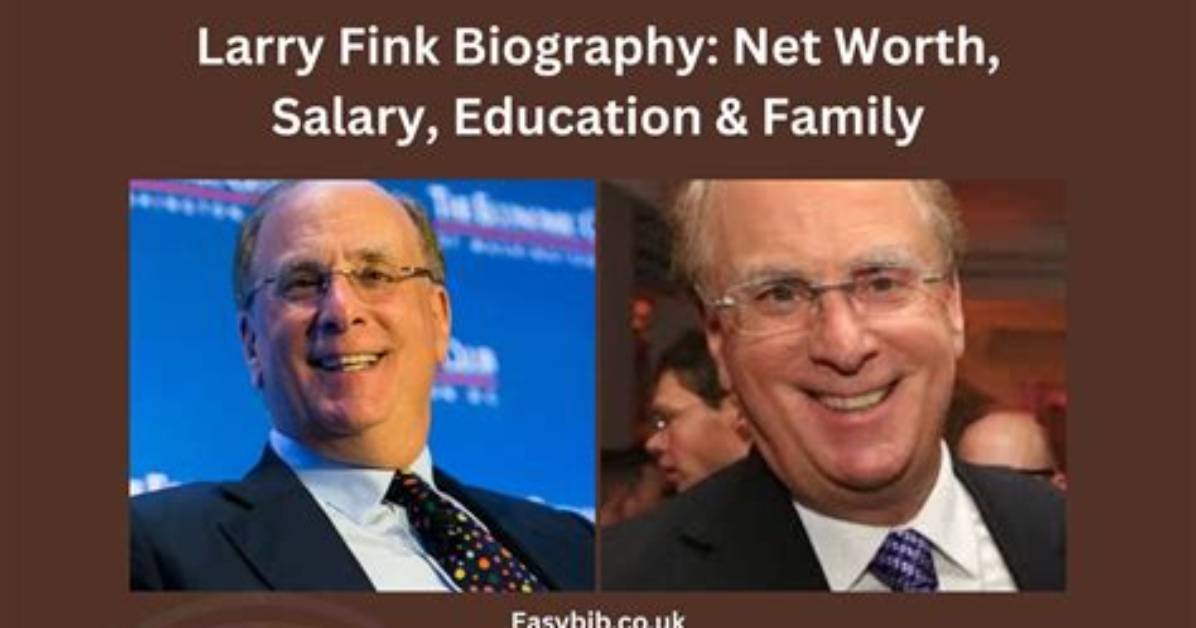 Unveiling the Legacy: Larry Fink's Father and His Influence