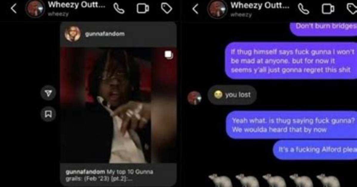 Wheezy Allegedly Calls Gunna a Rat