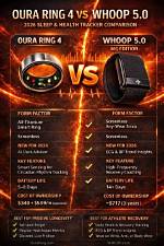 Whoop 4.0 Vs. Oura: Which Health Tracker Should You Wear?