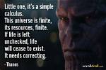 Wisdom from the Mad Titan: a Collection of Thanos Quotes